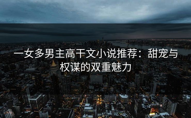 一女多男主高干文小说推荐：甜宠与权谋的双重魅力